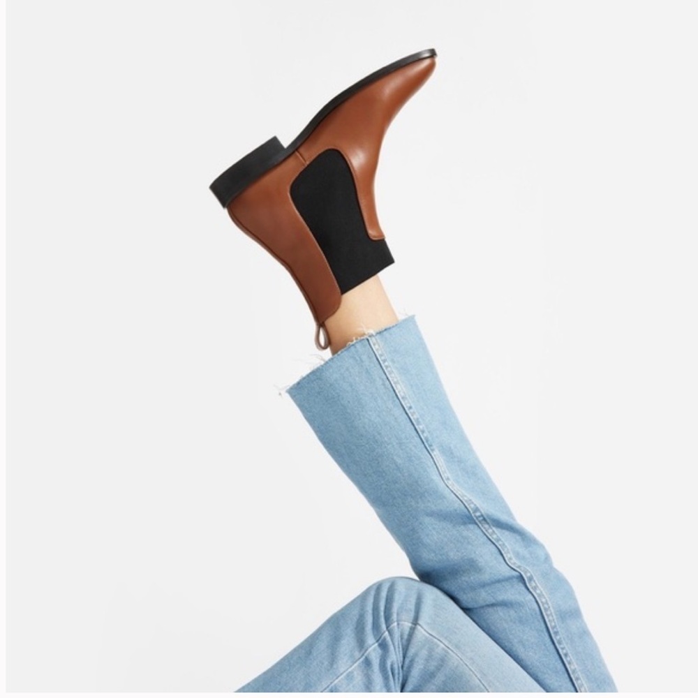 Everlane The Italian Leather Chelsea Boot Size 7.5